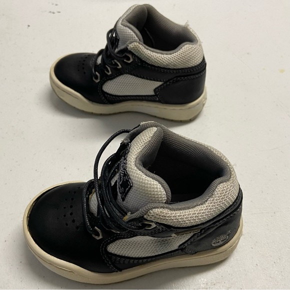 Timberland Infant Toddler Field Boots Grey Black Sz 7 Unisex Waterproof Boot Boy - Picture 7 of 10